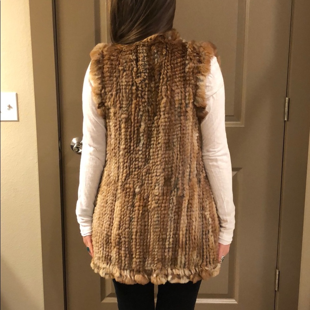 Real Rabbit Fur Vest - Picture 7 of 7